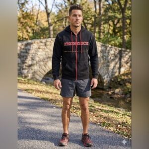 Maryland-themed hooded jacket